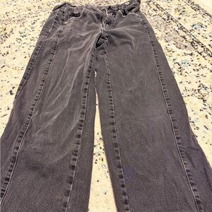Zara Charcoal Denim Pants